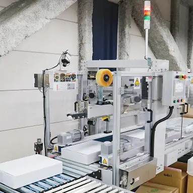 高い生産性と物流品質