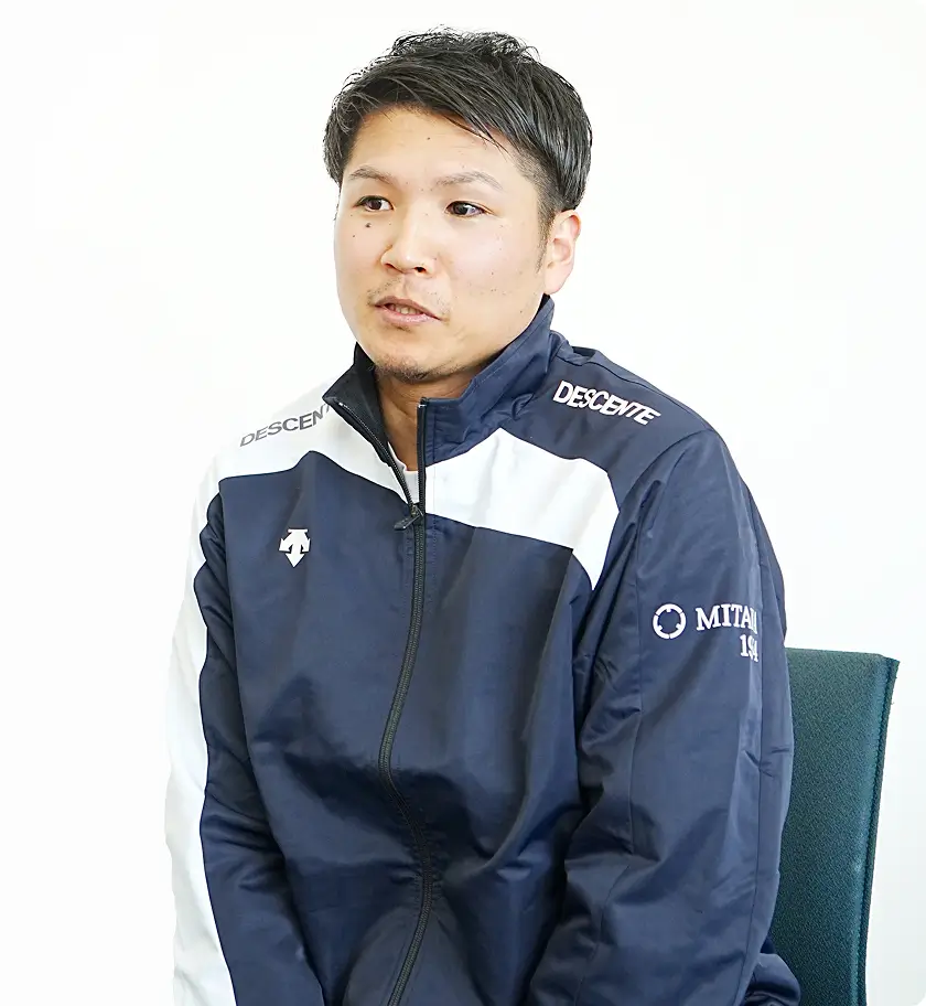 インタビュー風景