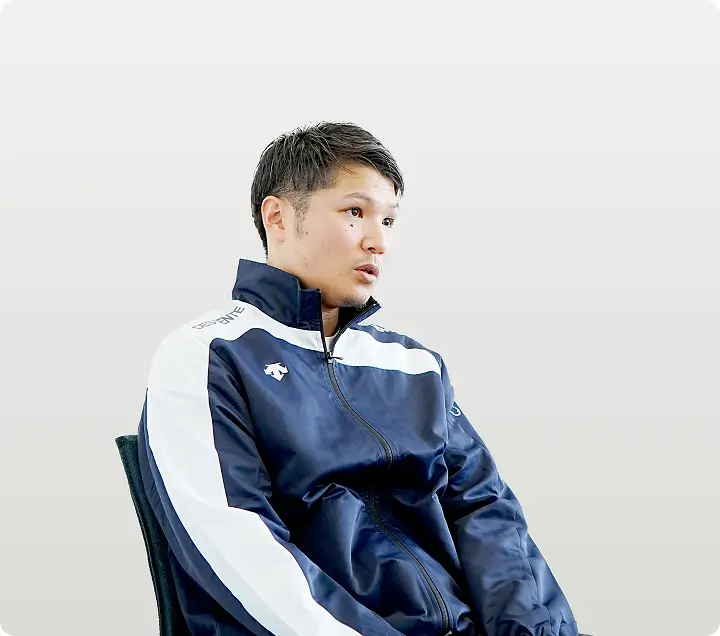 インタビュー風景